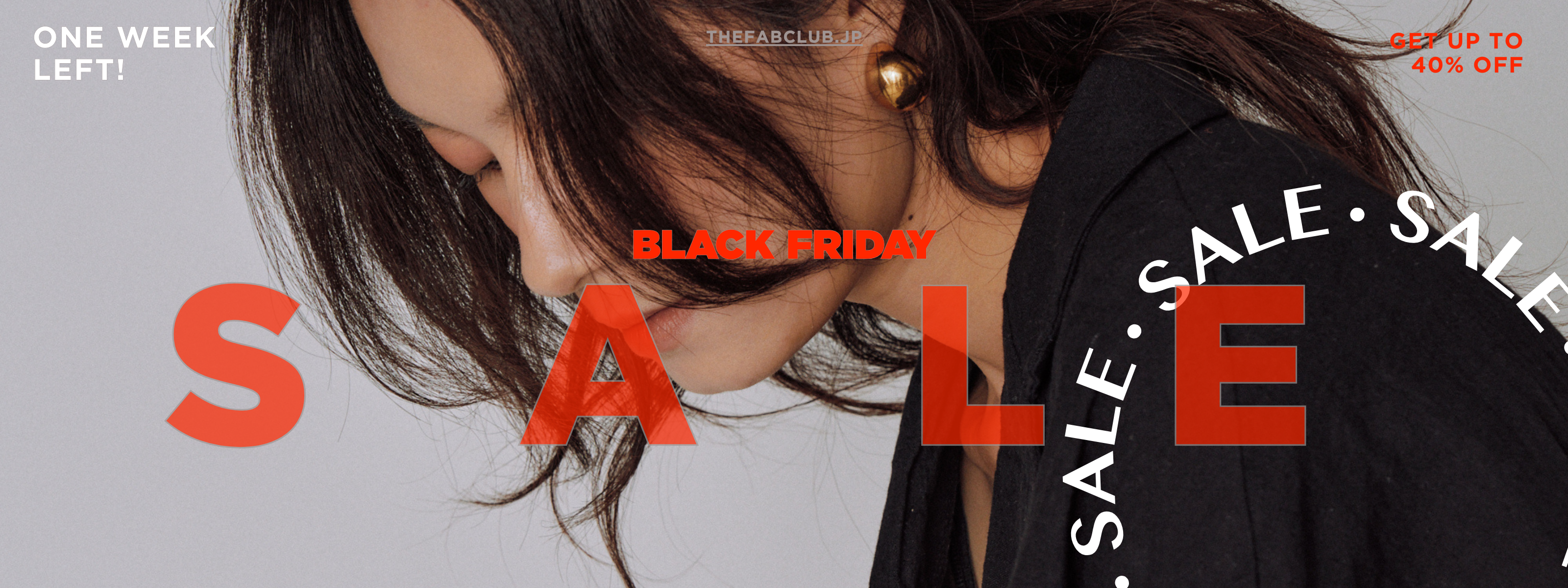 BLACK FRIDAY SALE 最大40%OFF