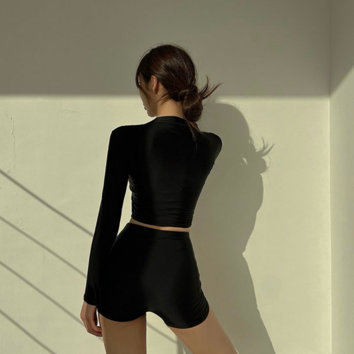 Sleek Long Sleeve Swim Set