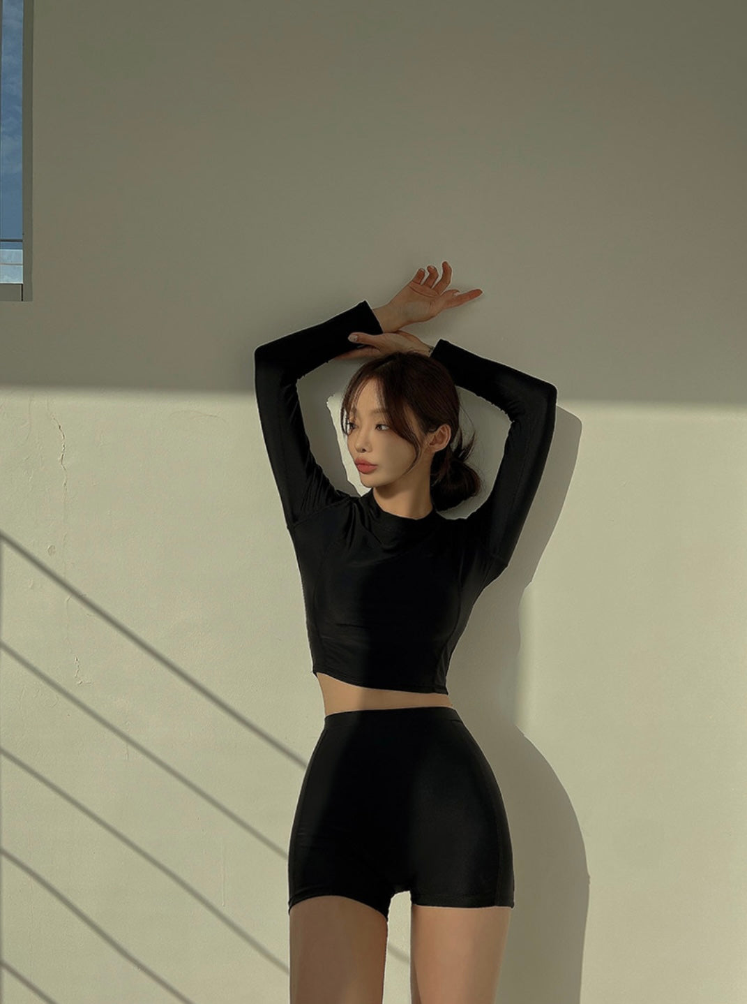 Sleek Long Sleeve Swim Set