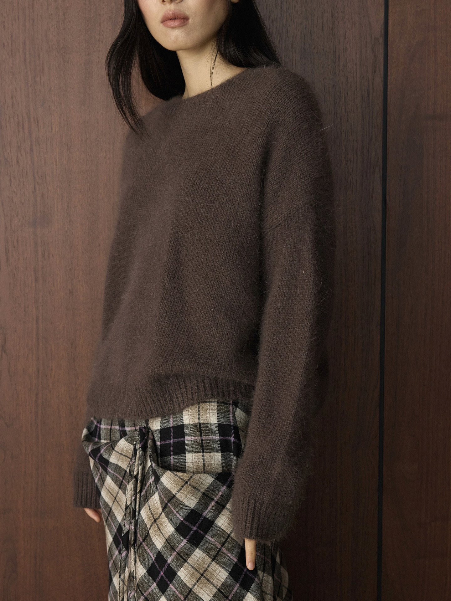 Airy Wool Knit Pullover