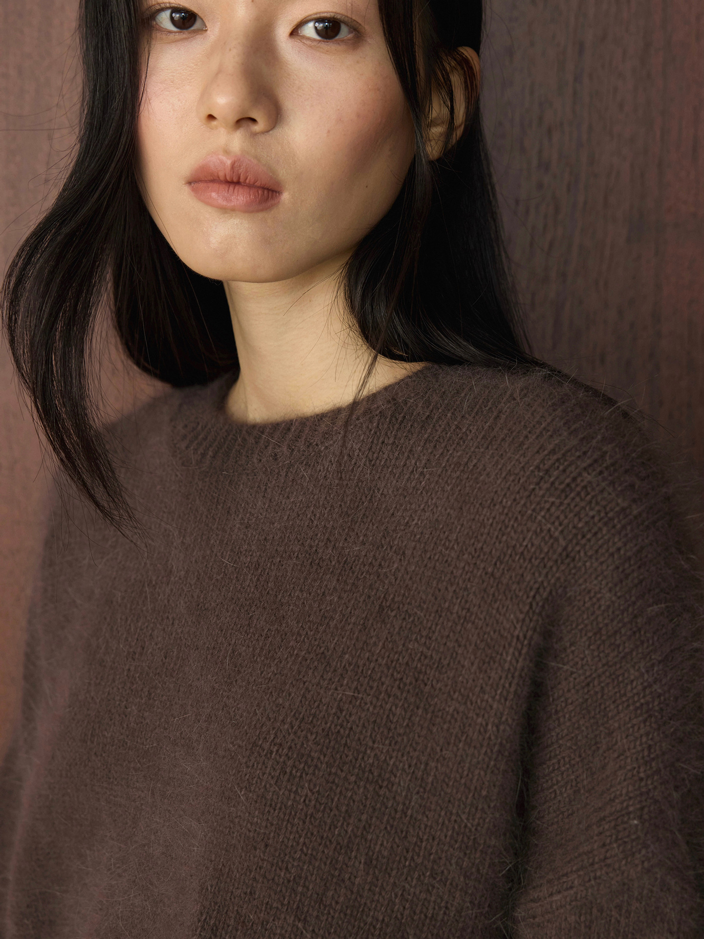 Airy Wool Knit Pullover
