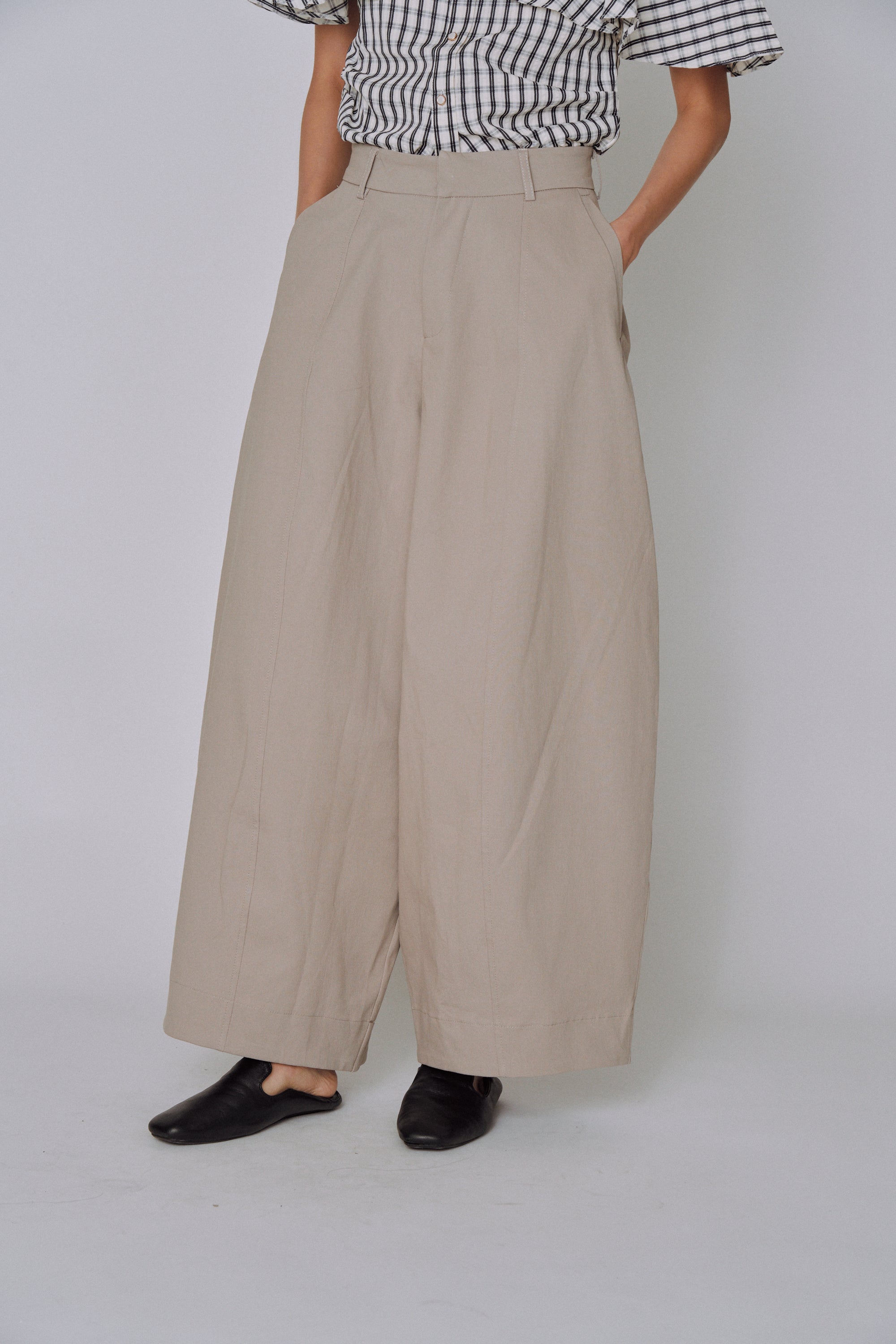 NEW|Volume Tailored Wide Pants