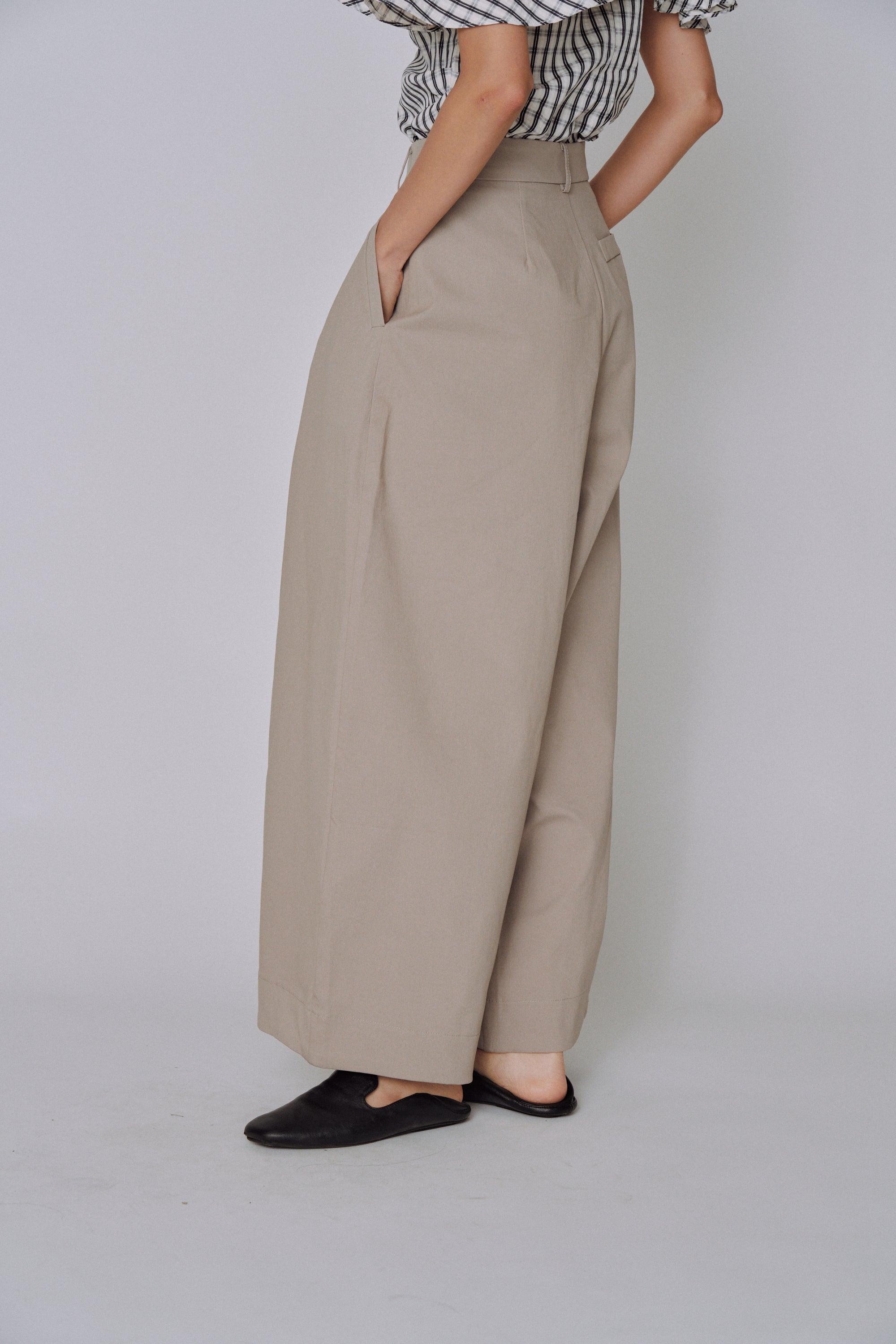 NEW|Volume Tailored Wide Pants