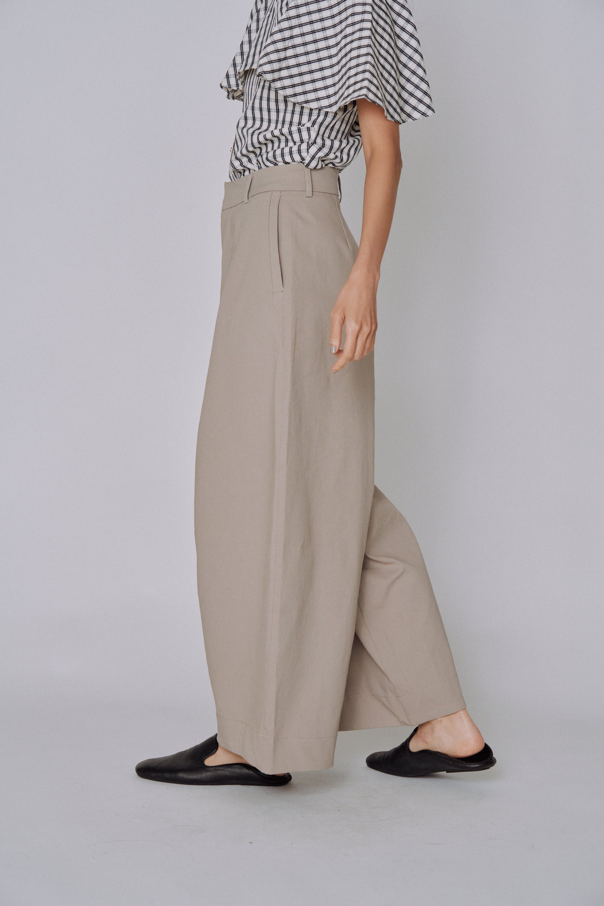 NEW|Volume Tailored Wide Pants