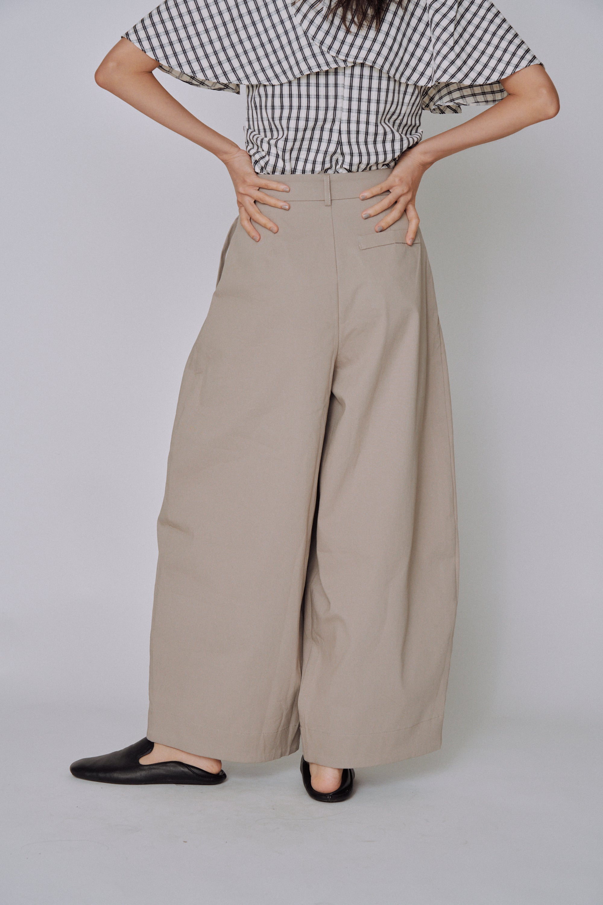 NEW|Volume Tailored Wide Pants