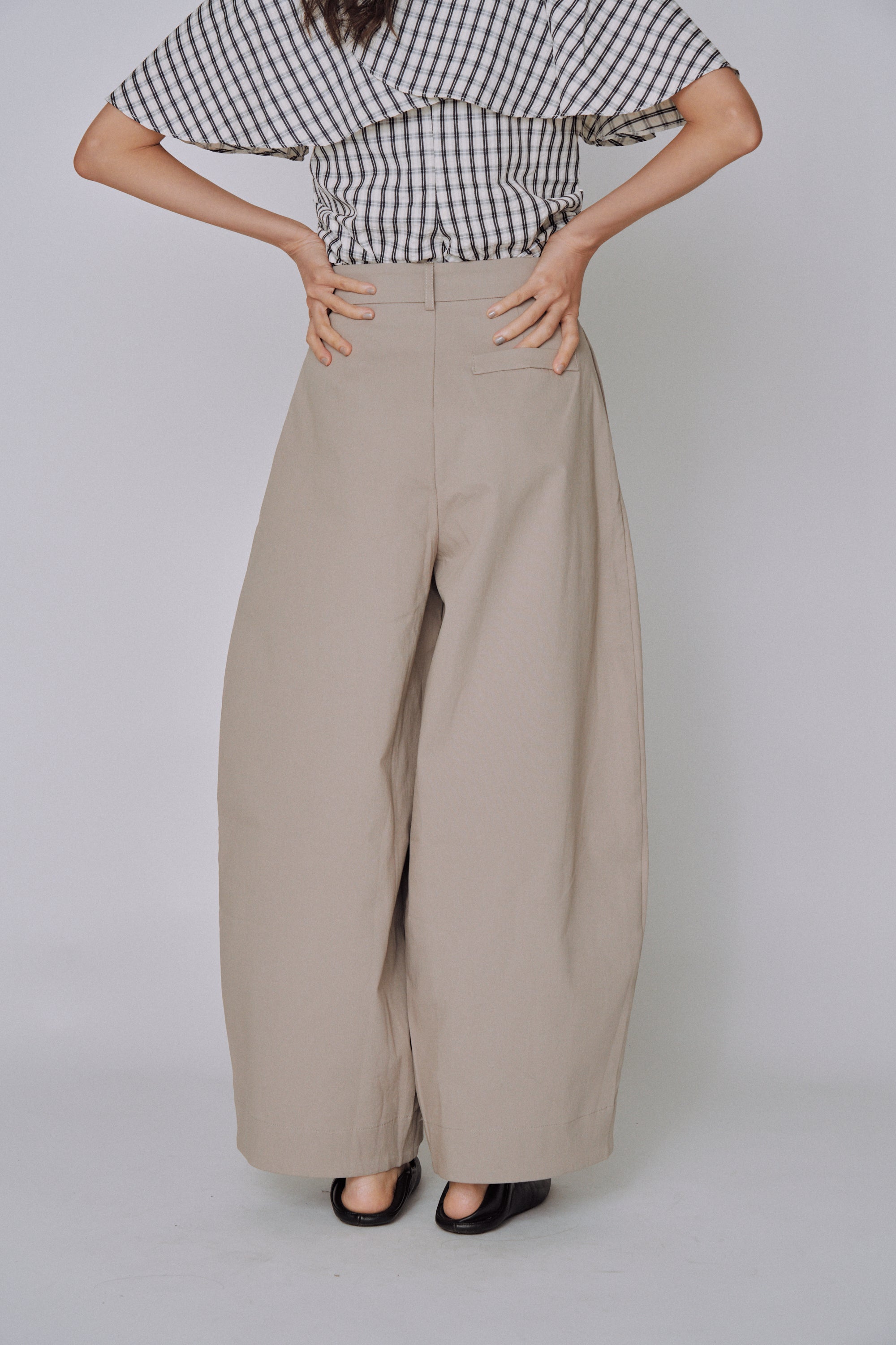 NEW|Volume Tailored Wide Pants