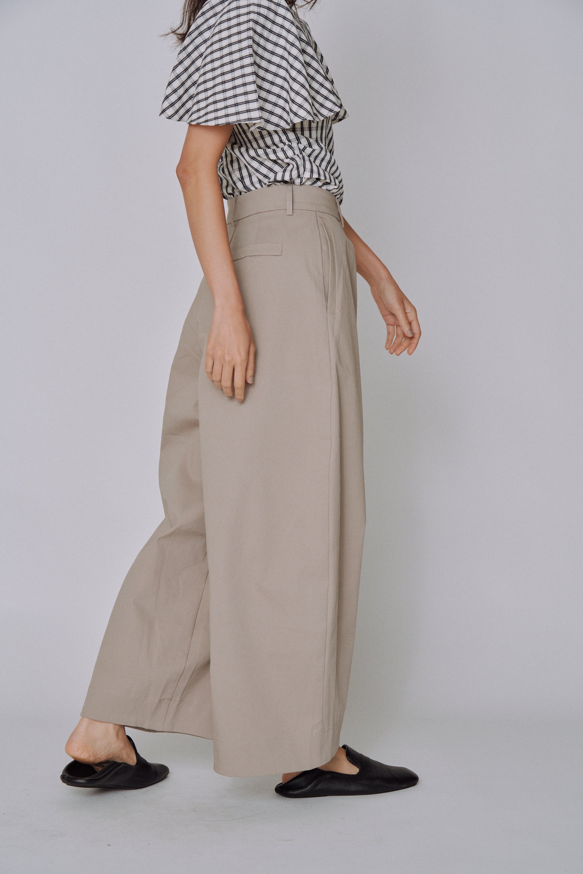NEW|Volume Tailored Wide Pants