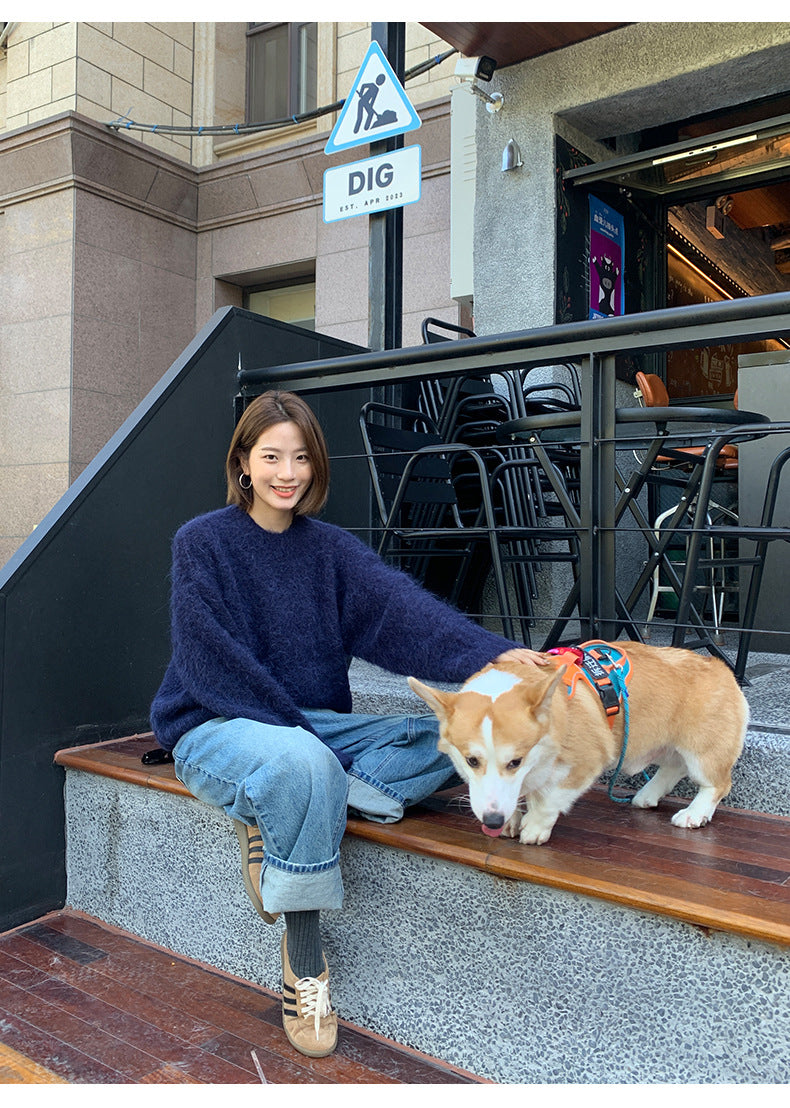 Alpaca mix sweater