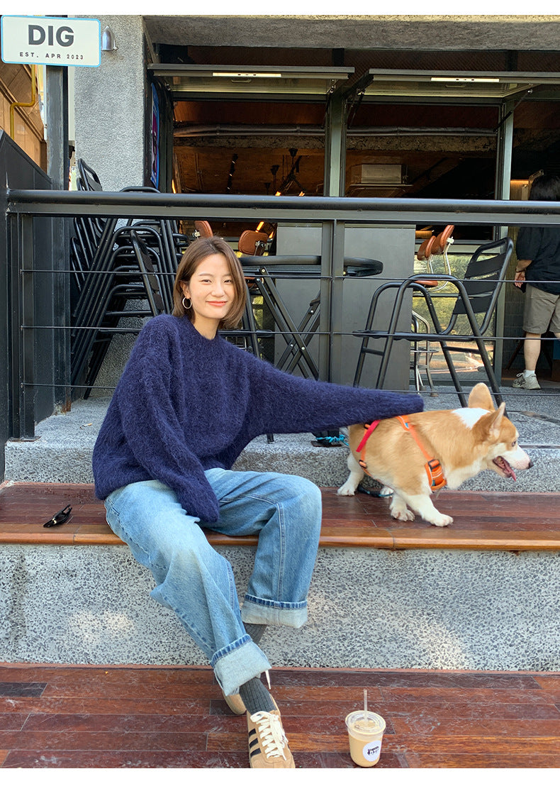 Alpaca mix sweater