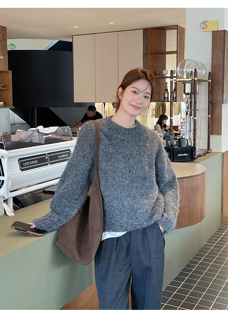 Alpaca mix sweater