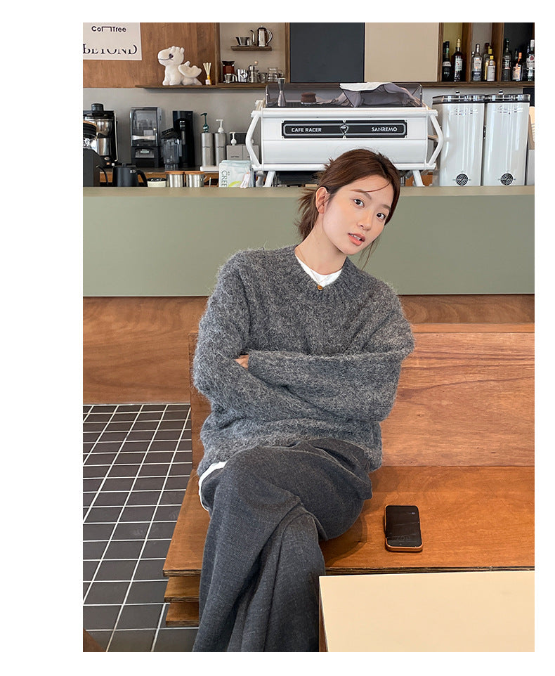 Alpaca mix sweater