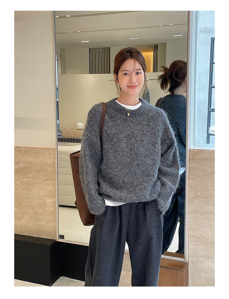 Alpaca mix sweater