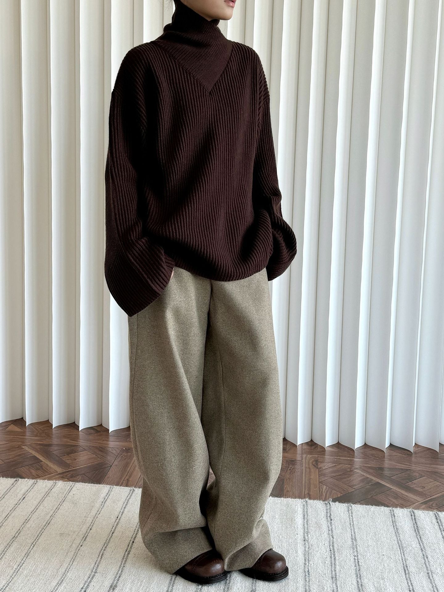 wool pants