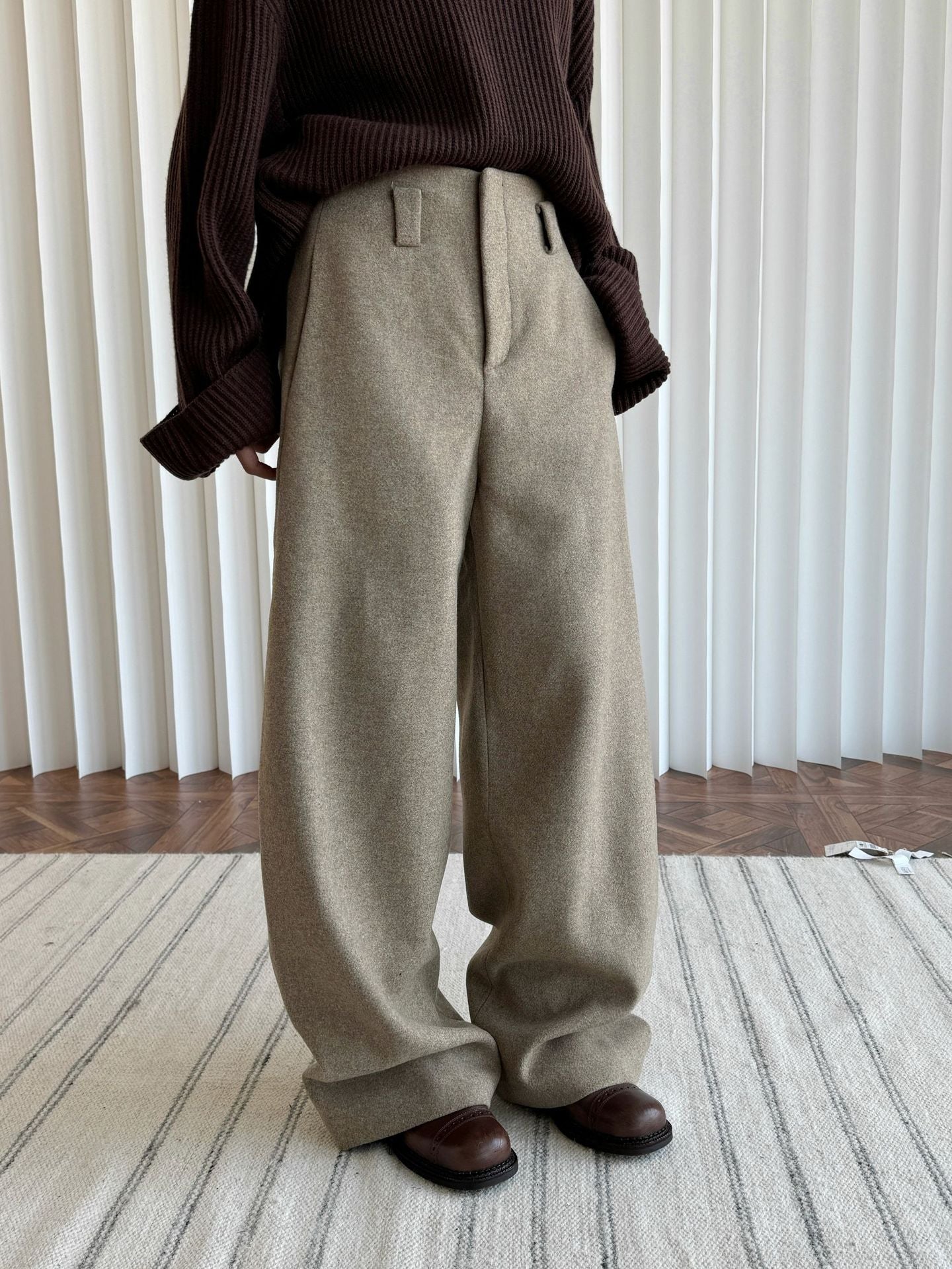 wool pants