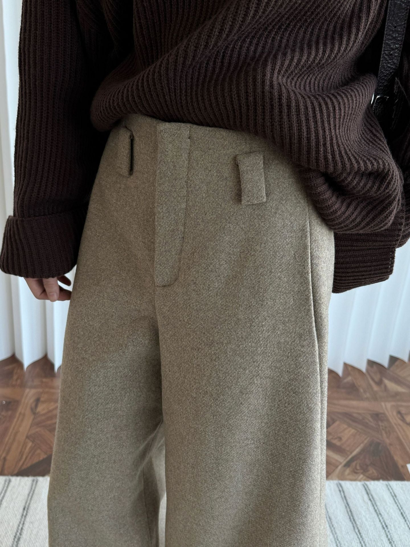 wool pants
