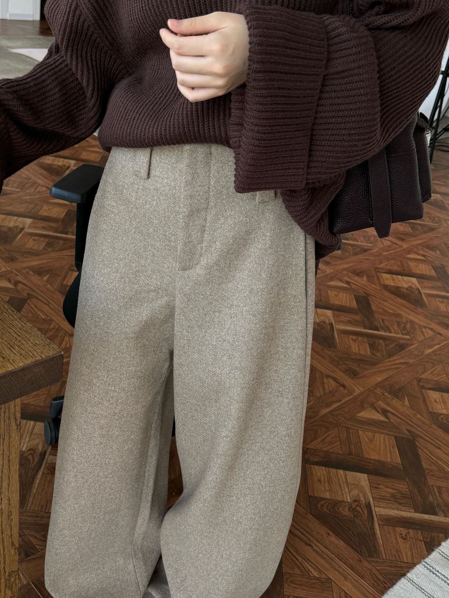 wool pants
