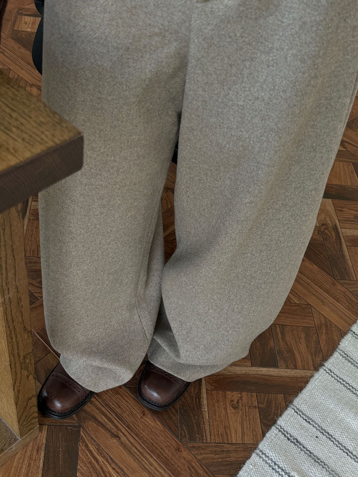 wool pants