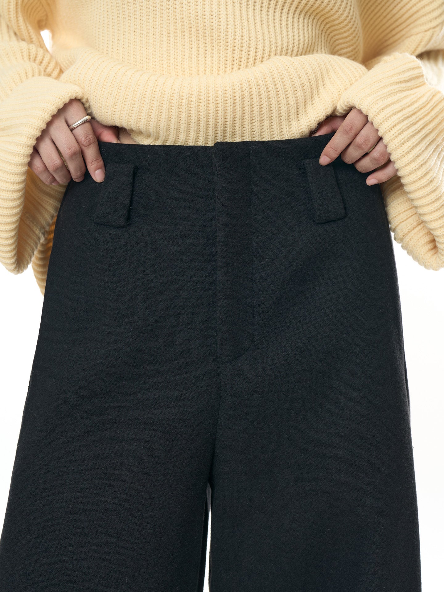 wool pants