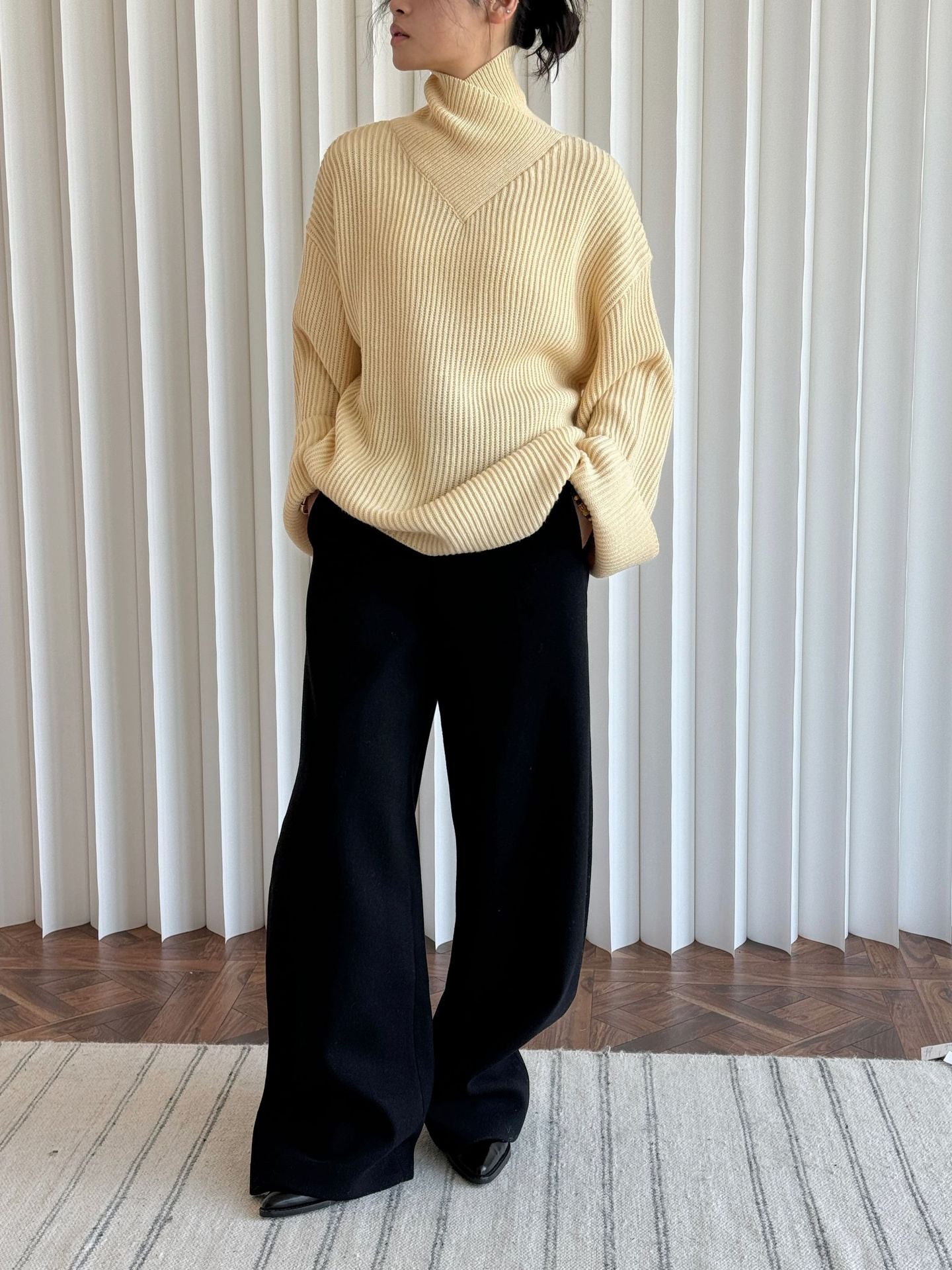 wool pants
