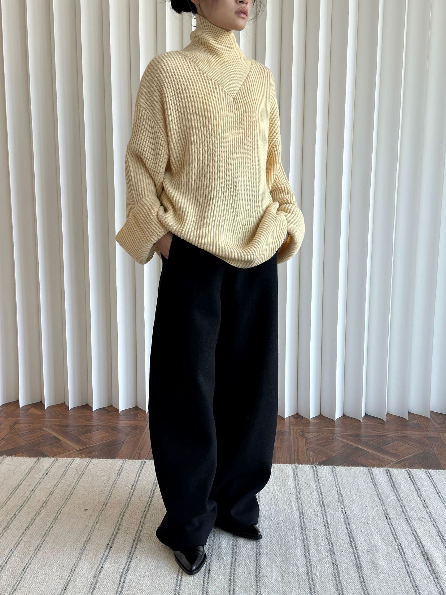 wool pants