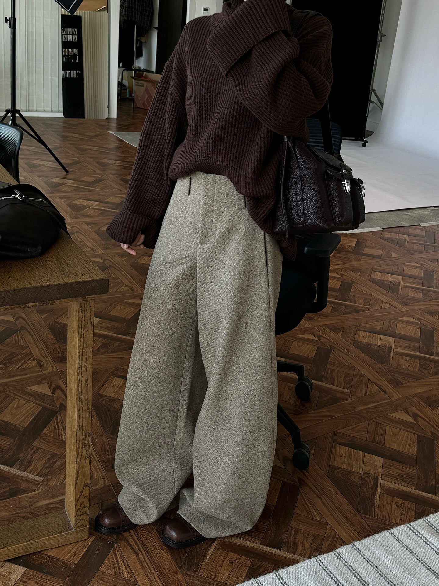 wool pants