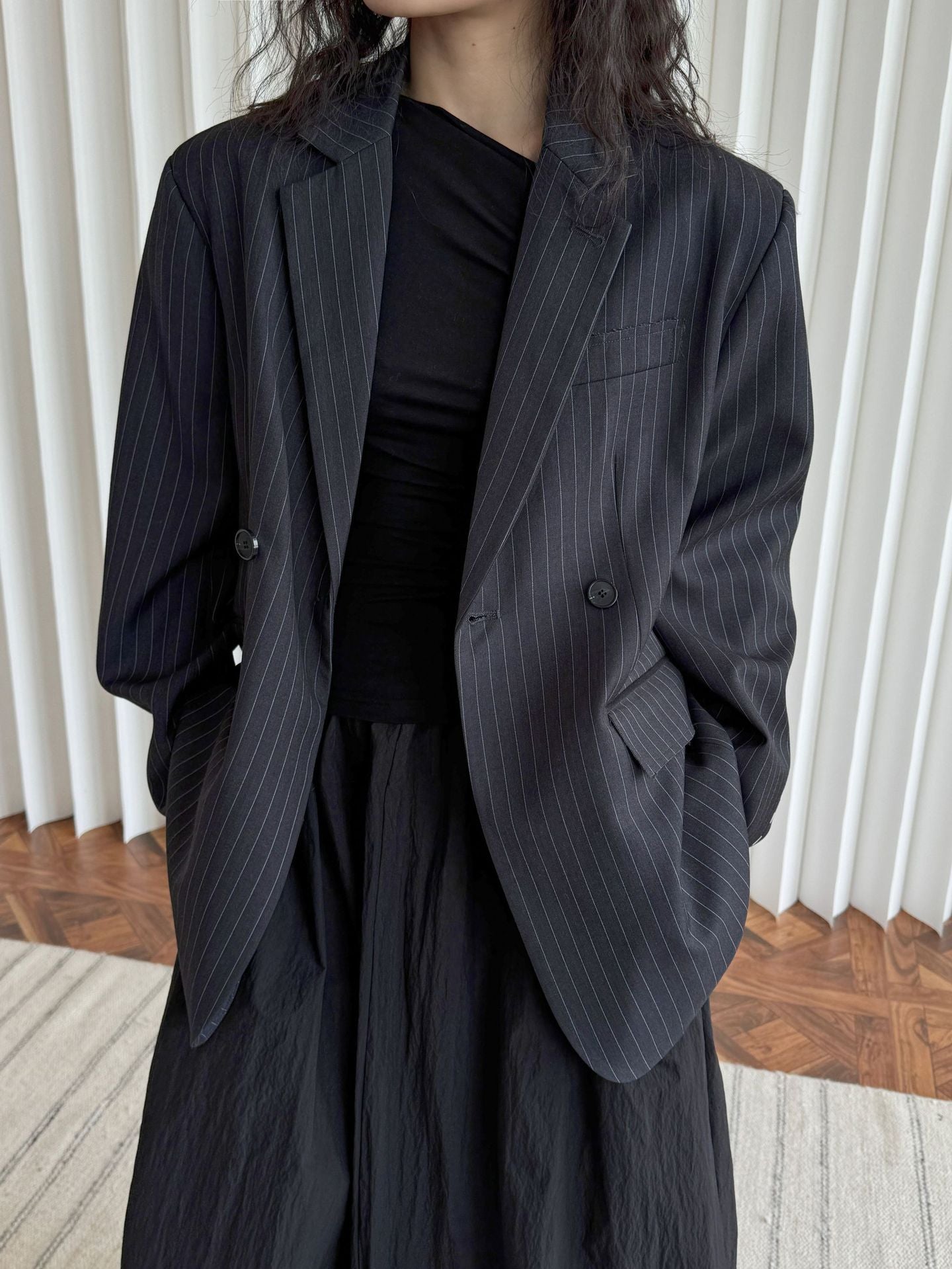Cutting stripe jacket