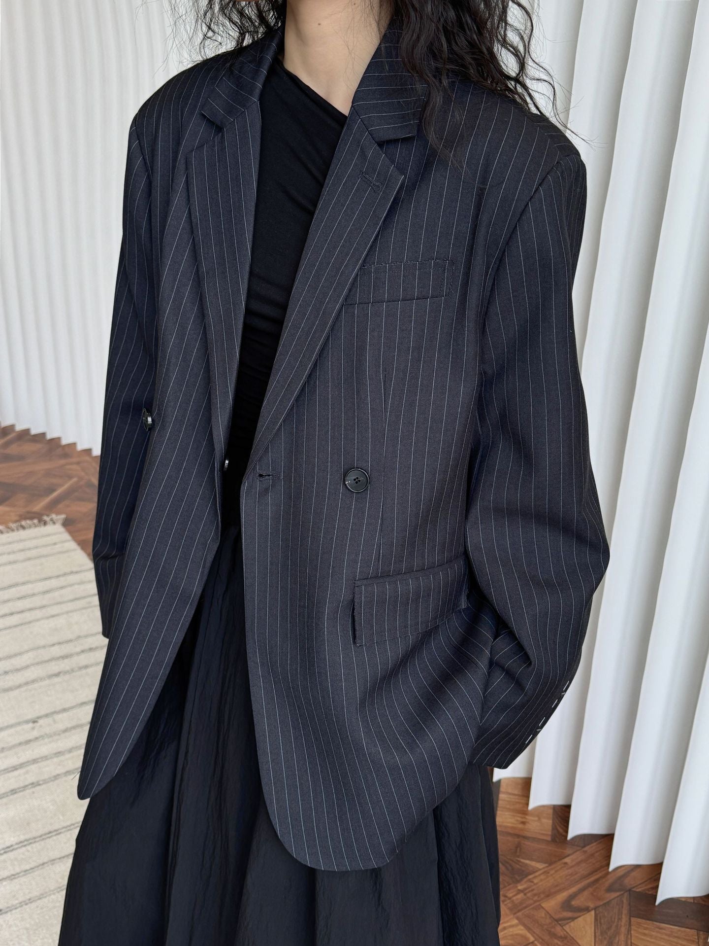 Cutting stripe jacket