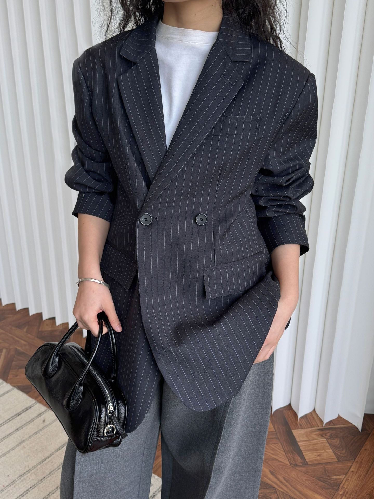 Cutting stripe jacket