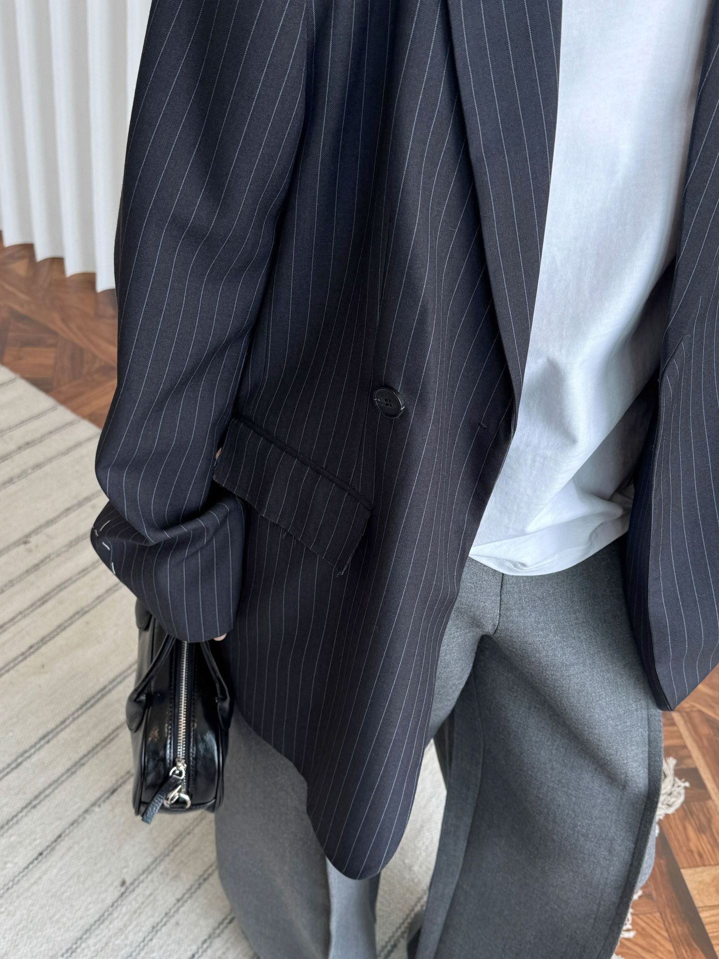 Cutting stripe jacket