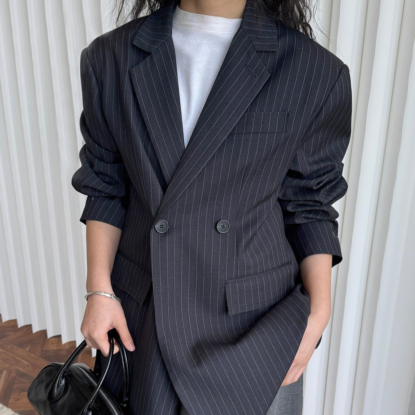 Cutting stripe jacket