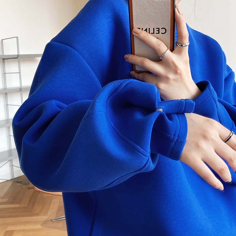 Airy Space Cotton Sweatshirt