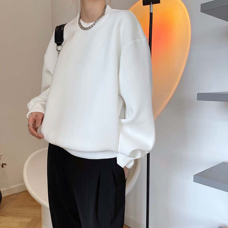 Airy Space Cotton Sweatshirt