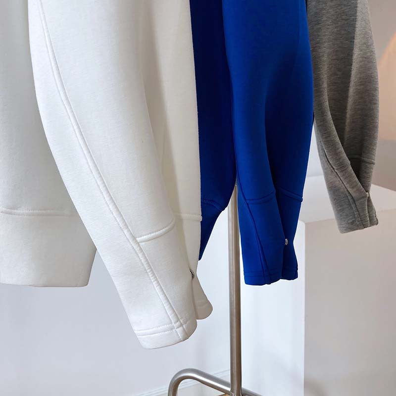 Airy Space Cotton Sweatshirt