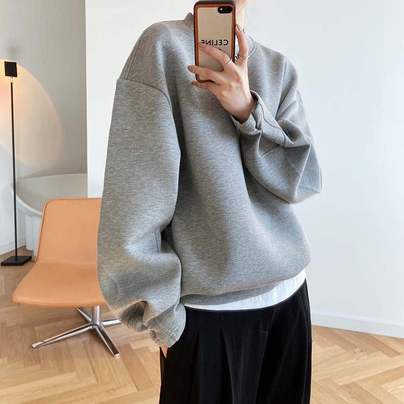 Airy Space Cotton Sweatshirt
