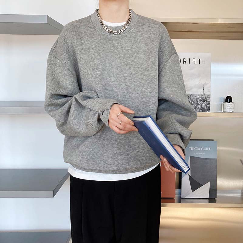 Airy Space Cotton Sweatshirt