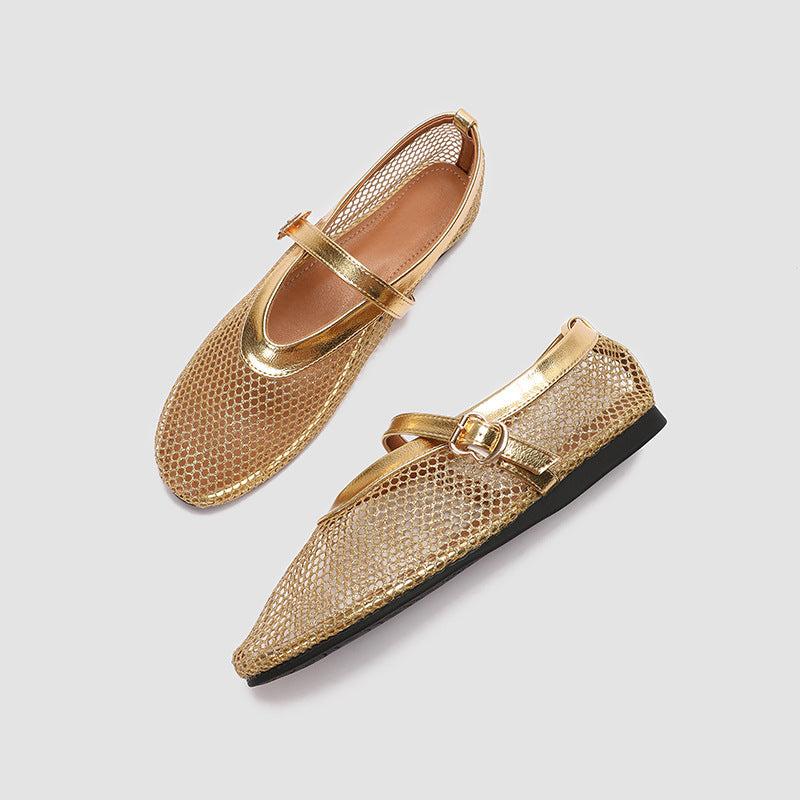 Lattice Buckle Flats
