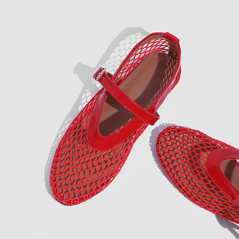 Lattice Buckle Flats