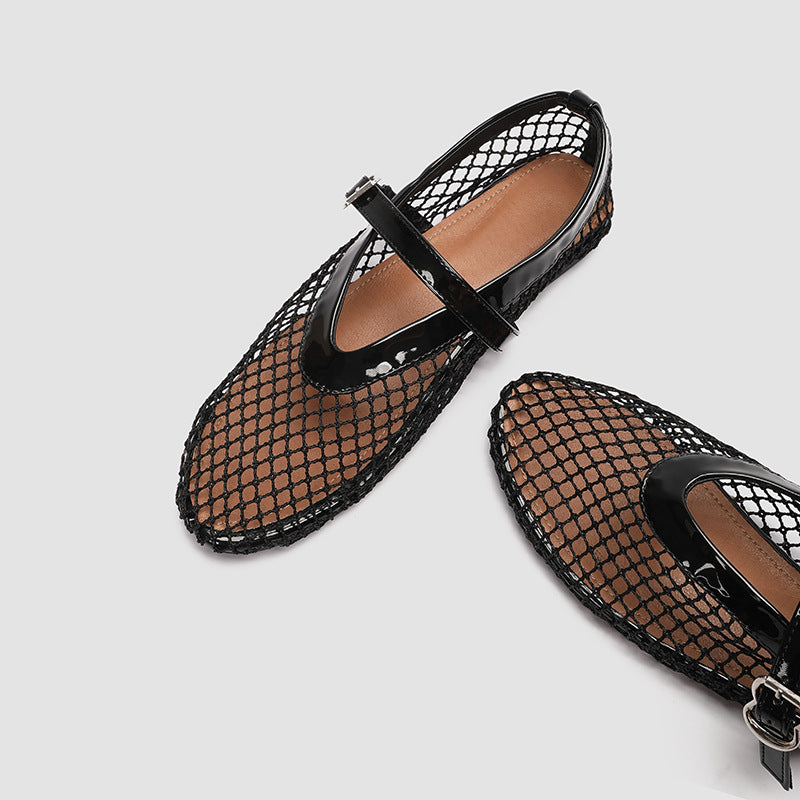 Lattice Buckle Flats
