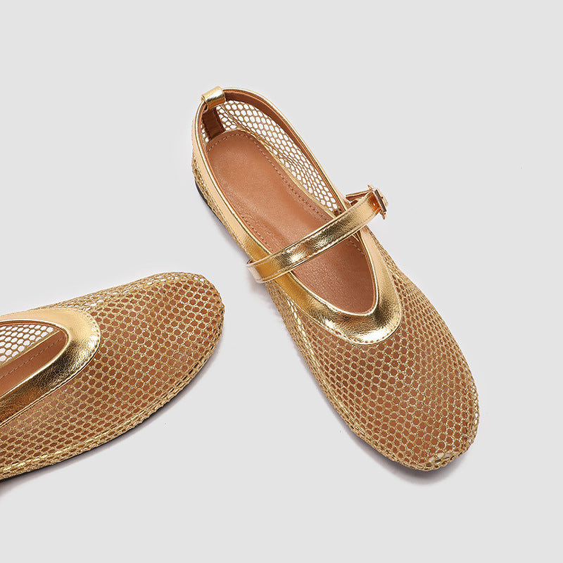 Lattice Buckle Flats
