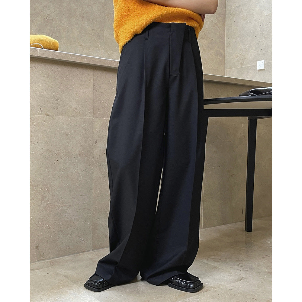 Tucked High Waist Trousers
