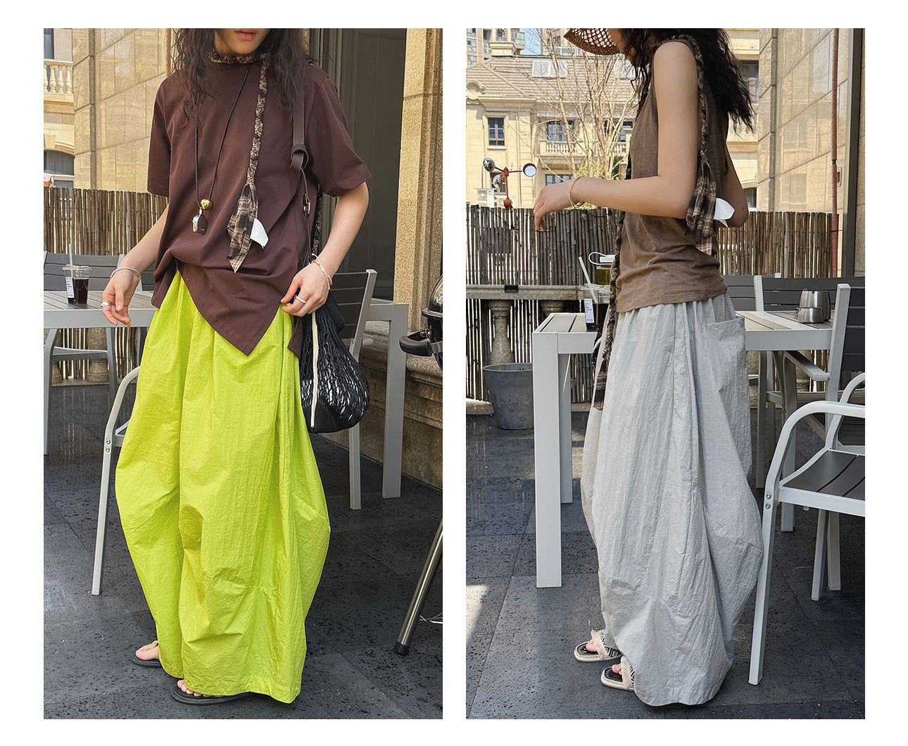 Balloon Volume Pants