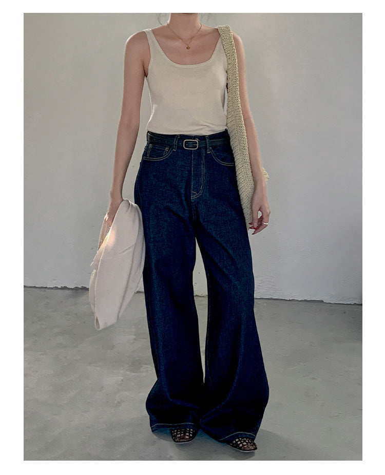 經典寬牛仔褲