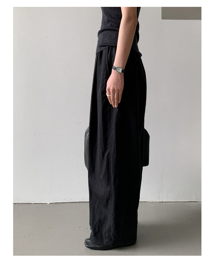 透氣寬褲