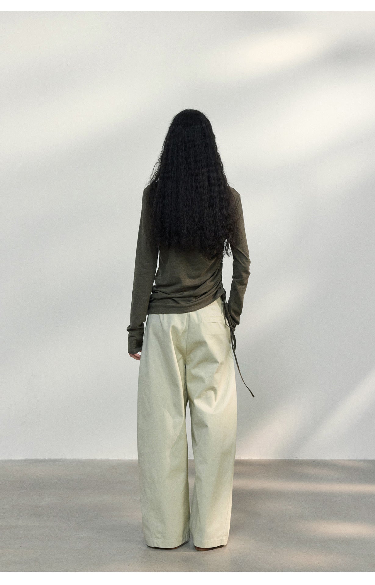 Side Gather Long Tee