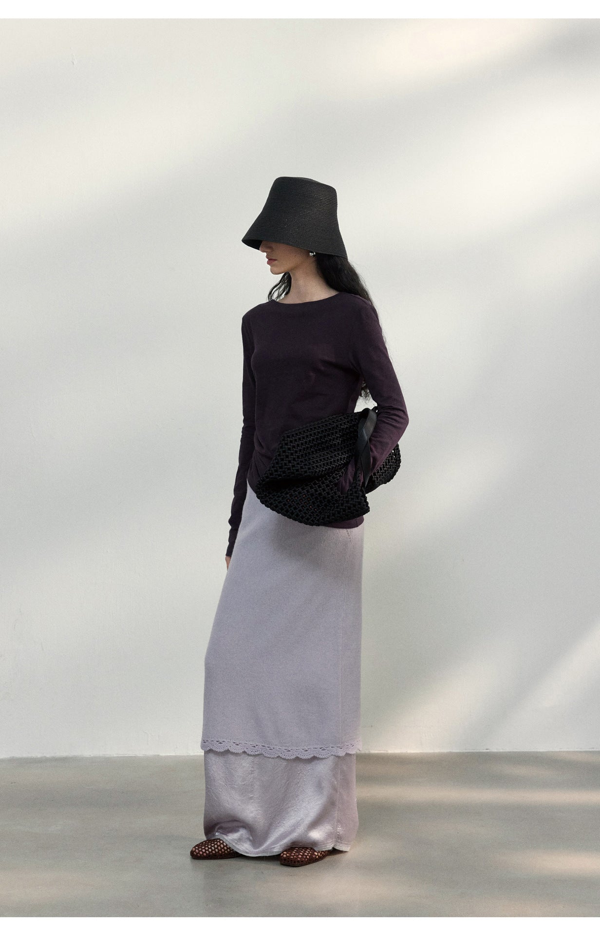 Side Gather Long Tee