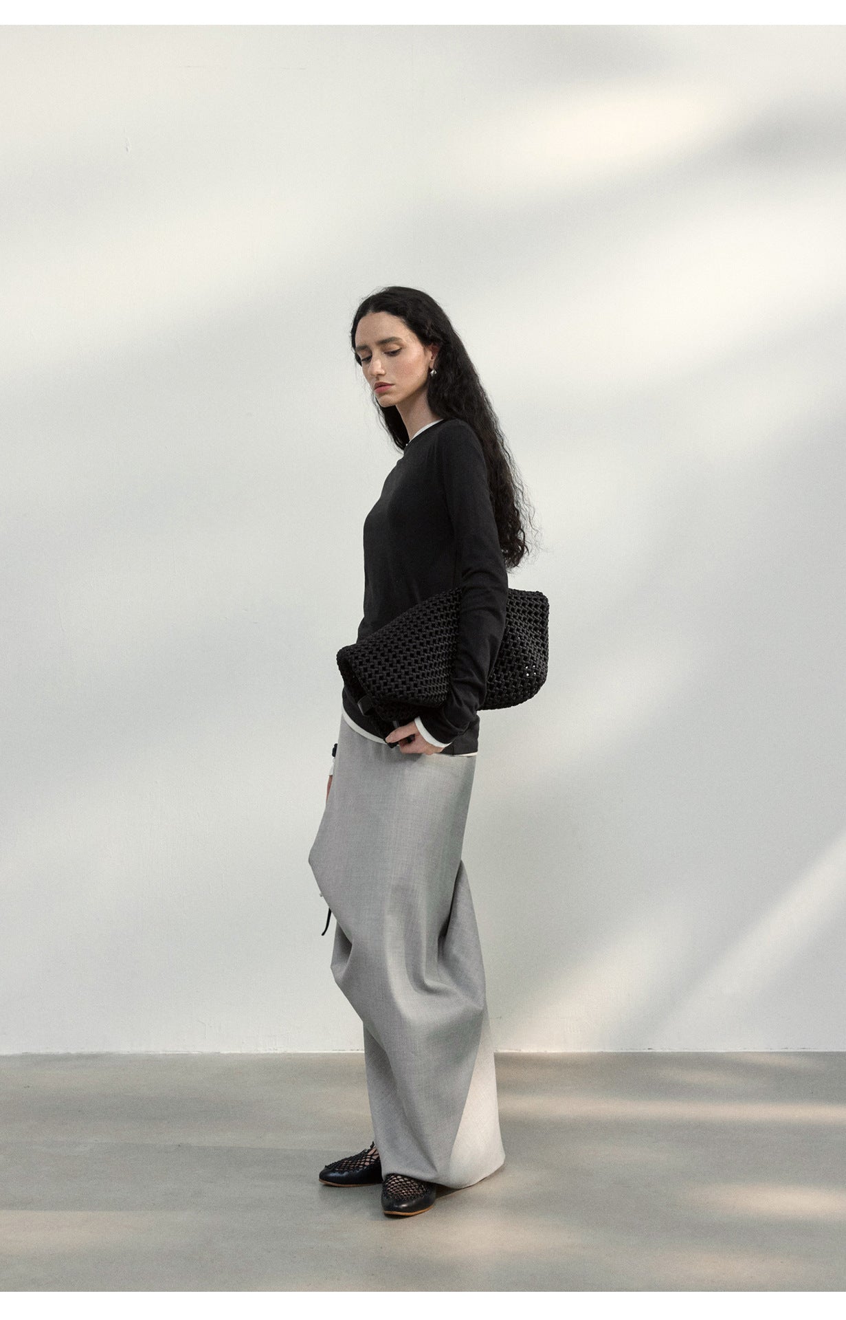 Side Gather Long Tee