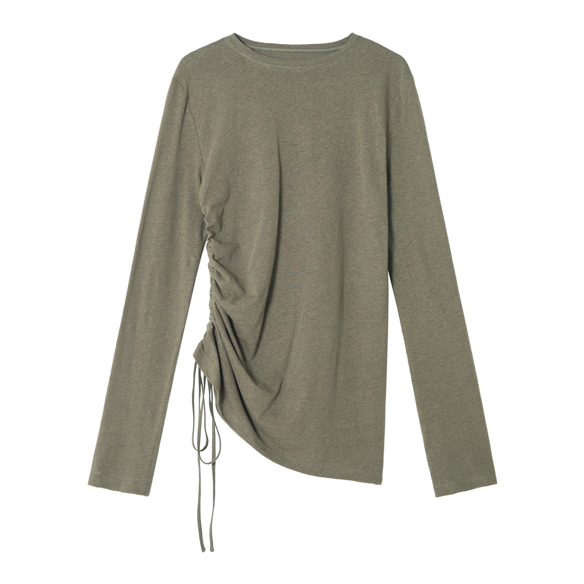 Side Gather Long Tee