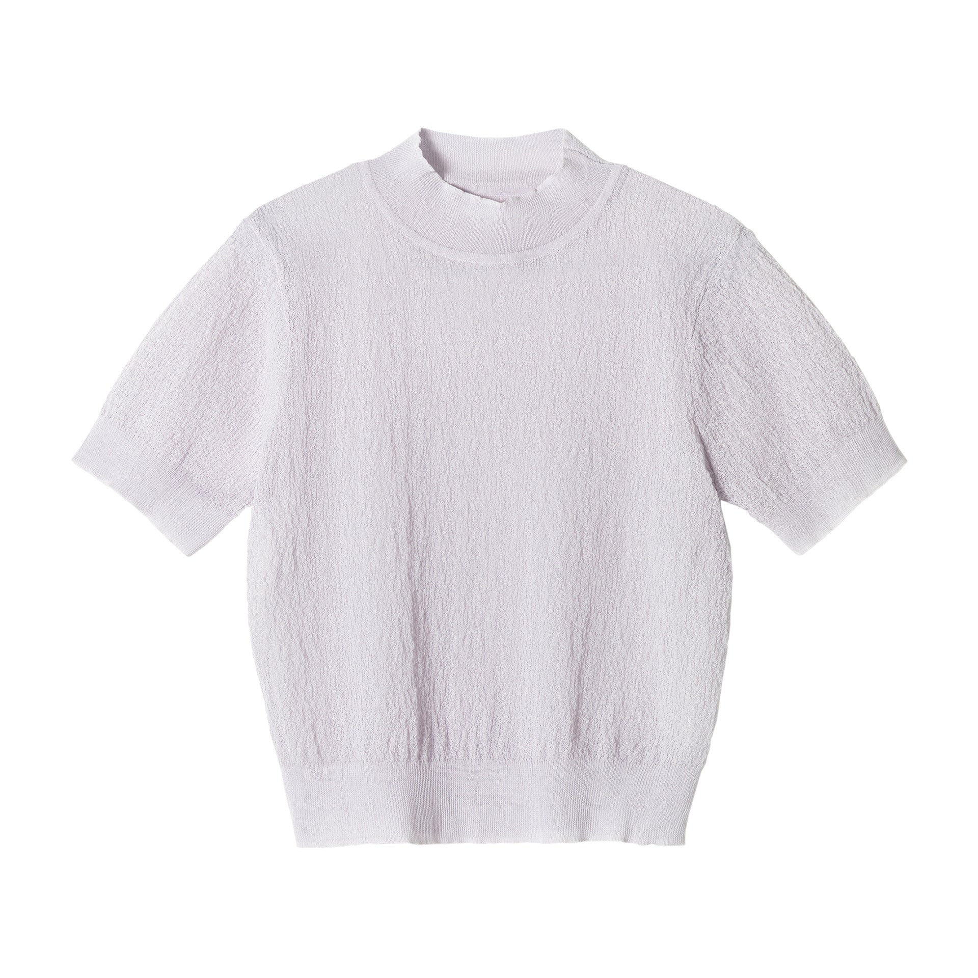 Sheer Texture Knit Top