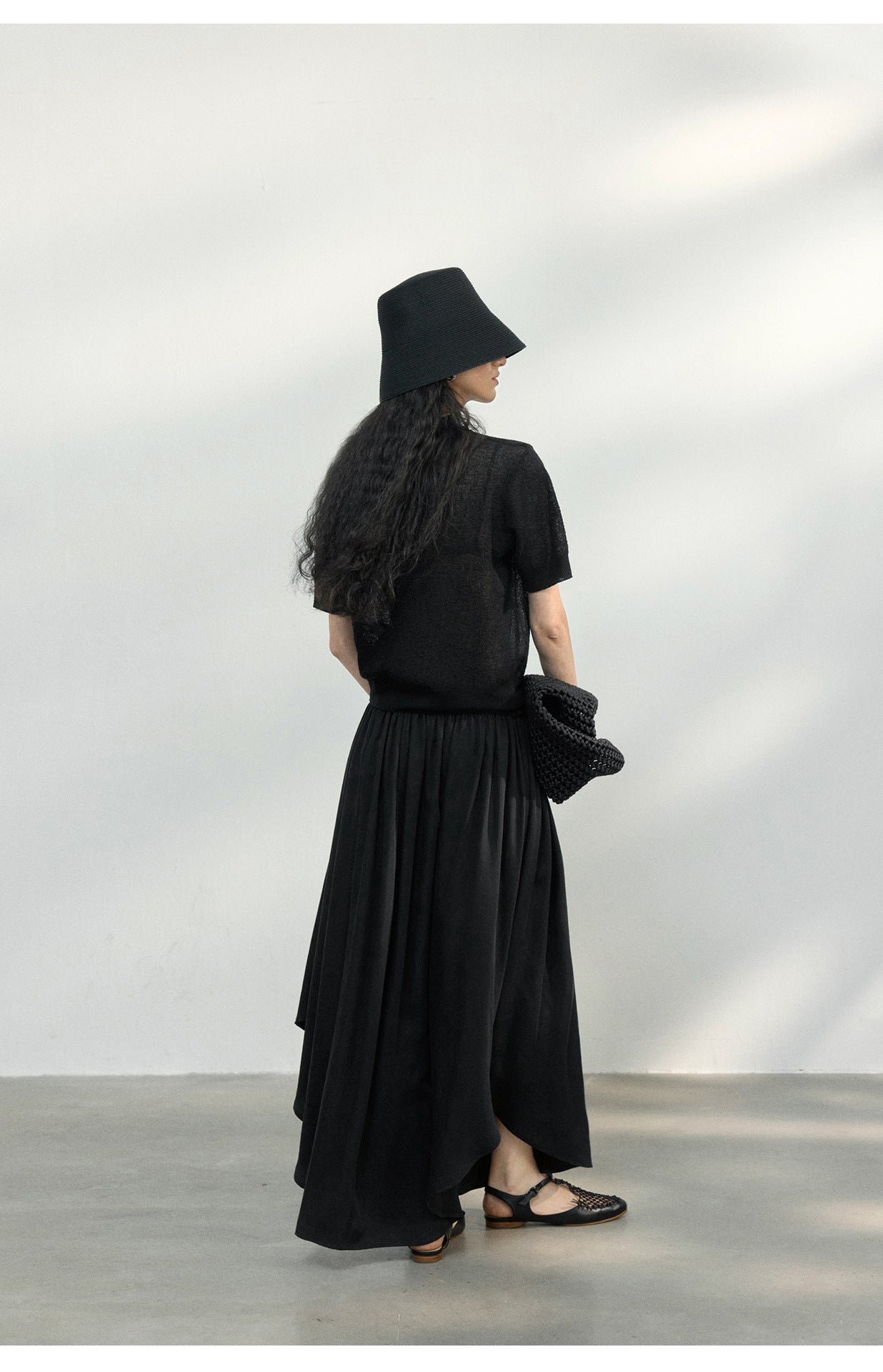 Sheer Texture Knit Top