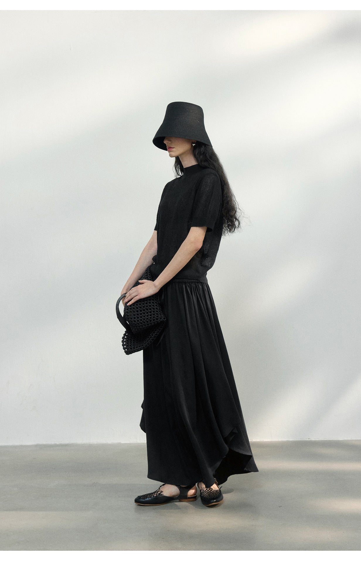 Sheer Texture Knit Top